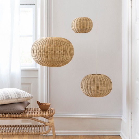 Natural Wicker Lampshade