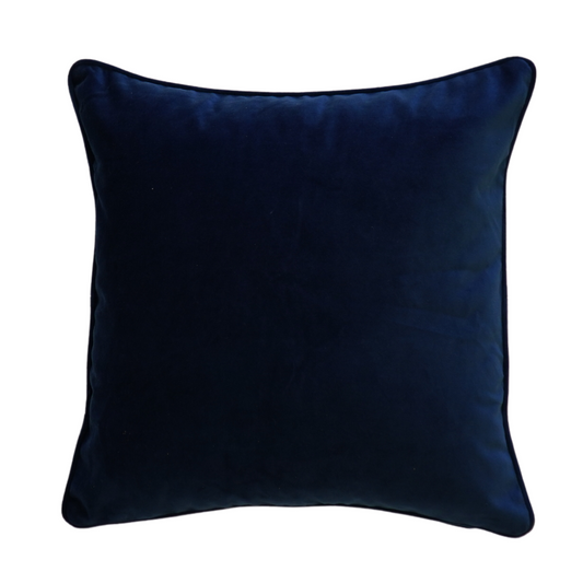 Velvet Indigo Toss Cushion