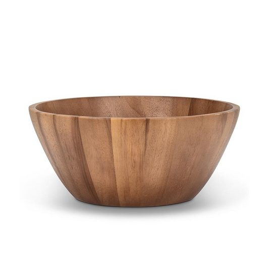 Extra-Large Acacia Wood Serving Bowl