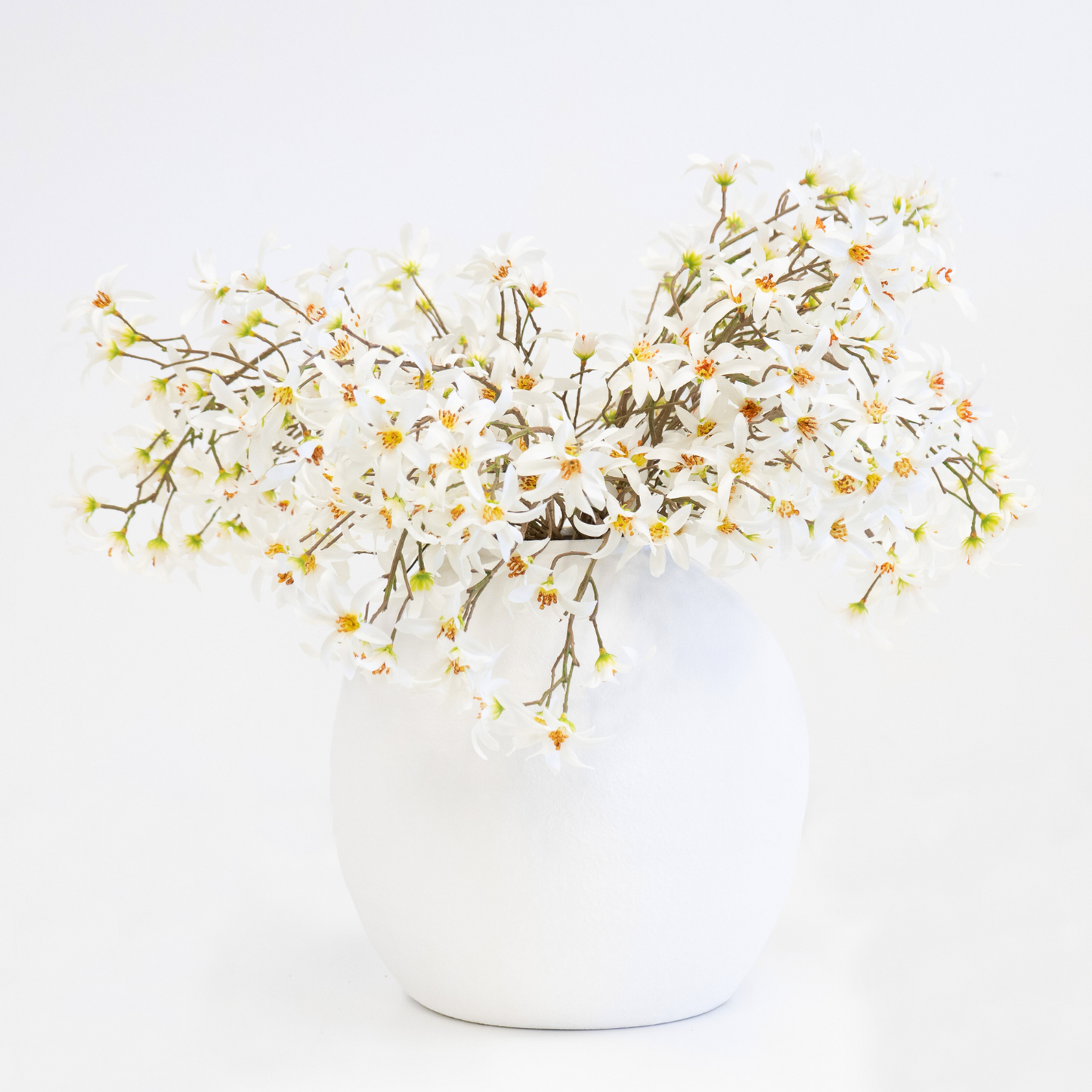 Artificial White Forsythia Stem Bundle