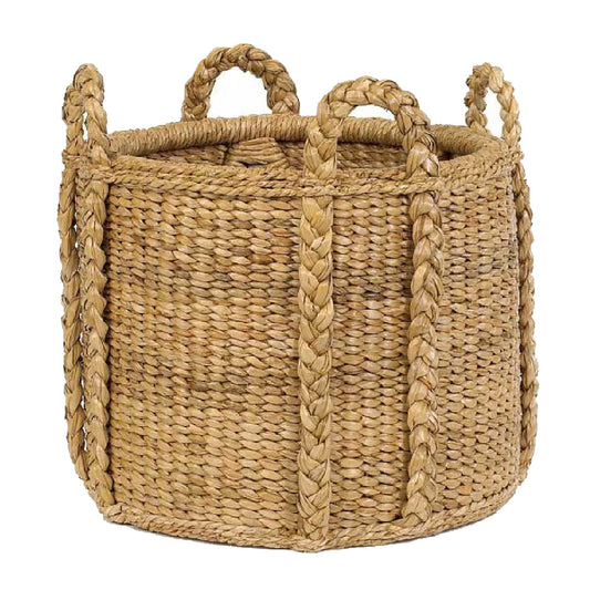 Sweater Weave Fireplace Basket