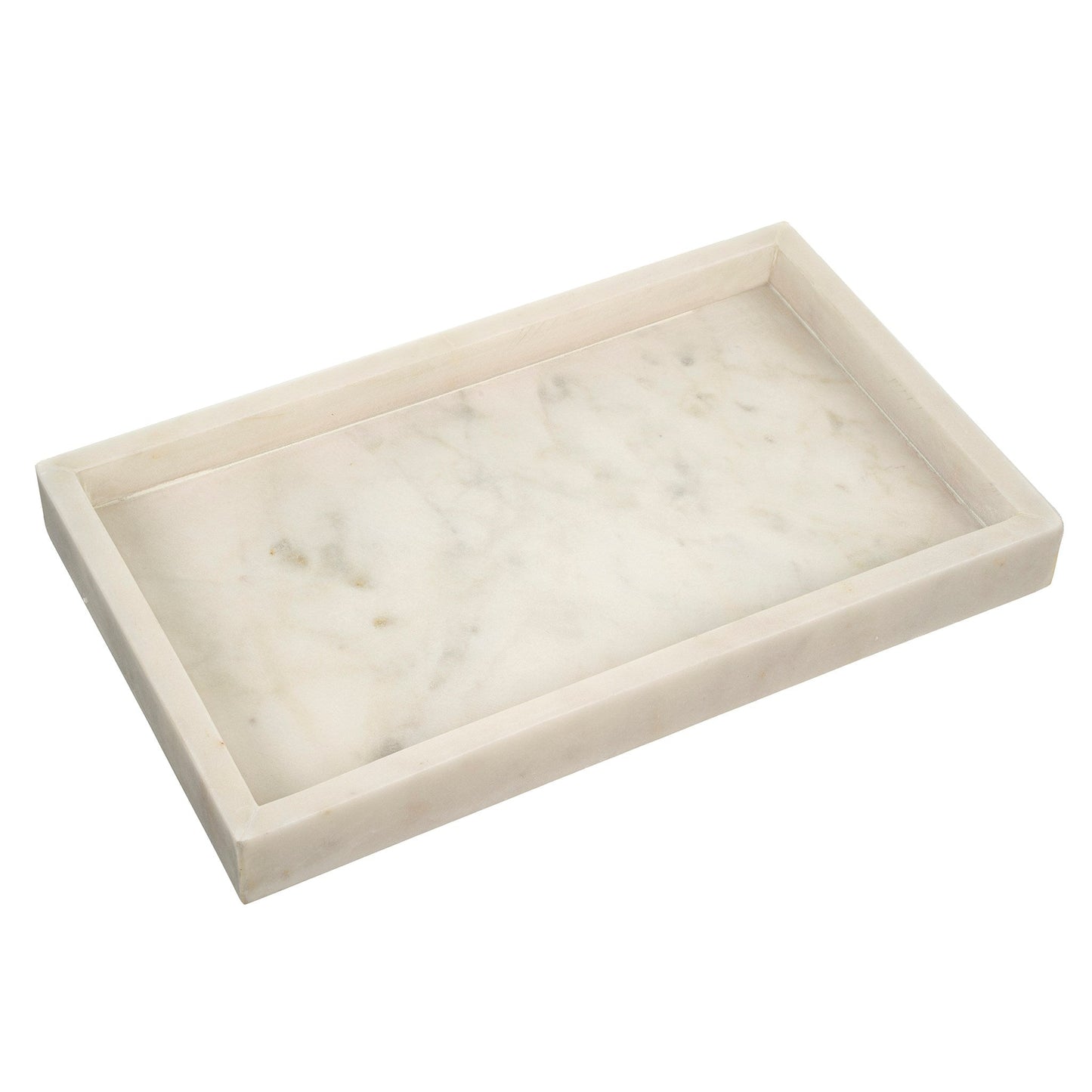White Marble Vanity Tray