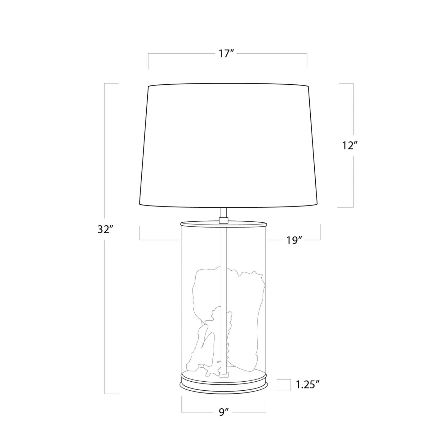 Magelian Table Lamp - Oil Rubbed Bronze