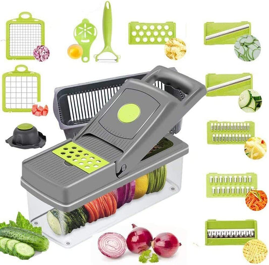 Ultimate 15-in-1 Vegetable Slicer and Chopper with Free Shipping