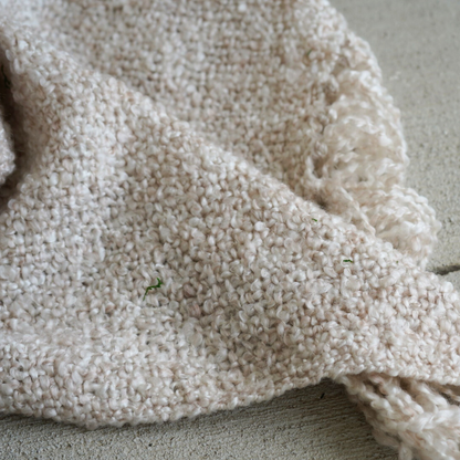 Dash & Albert Boucle Natural In/Out Throw