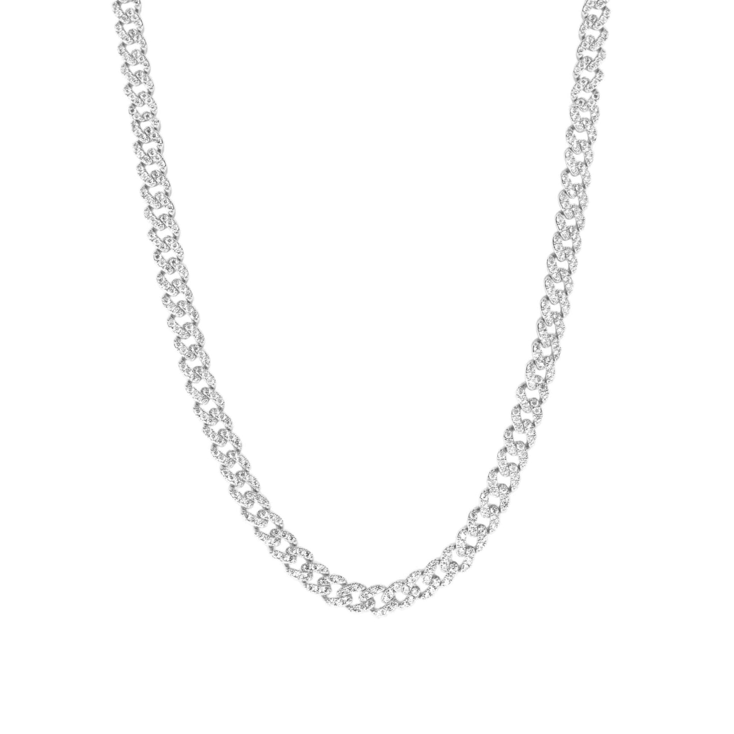 DAINTY DONATELLA SILVER NECKLACE