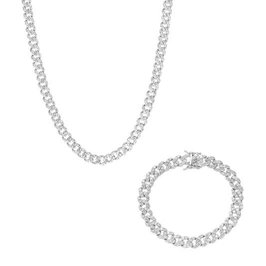 DONATELLA SILVER JEWELRY SET