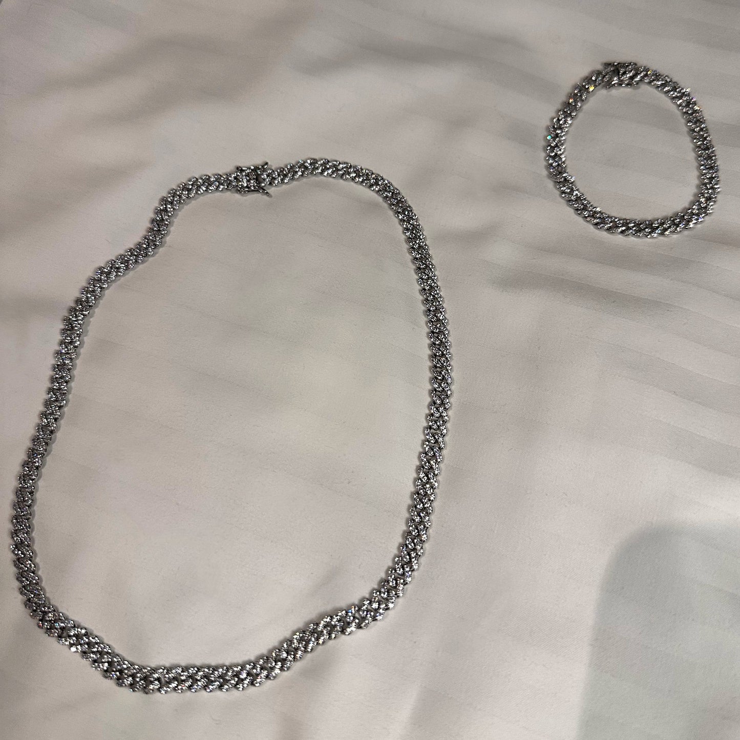 SILVER MISS DONATELLA JEWELRY SET