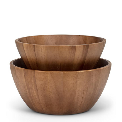 Extra-Large Acacia Wood Serving Bowl