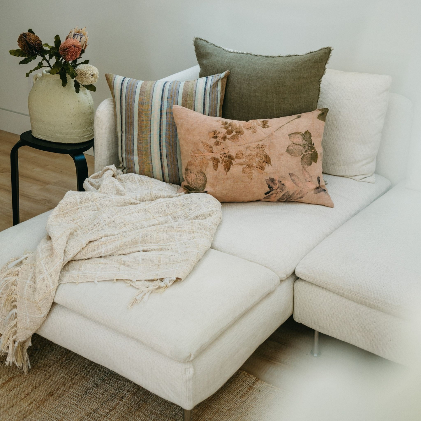 Terra Striped Pillow