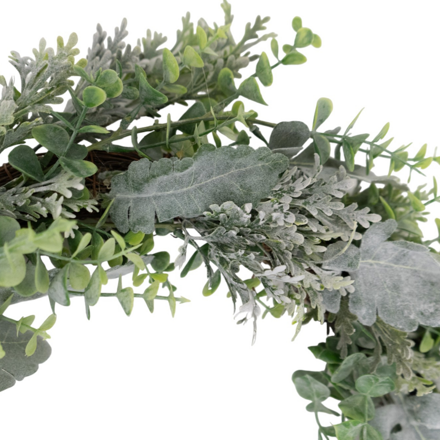 Lush Faux Eucalyptus 20" Decorative Wreath