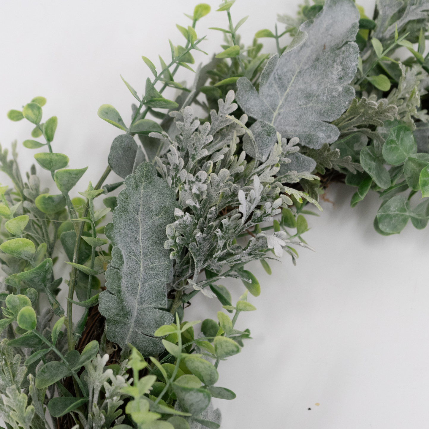Lush Faux Eucalyptus 20" Decorative Wreath