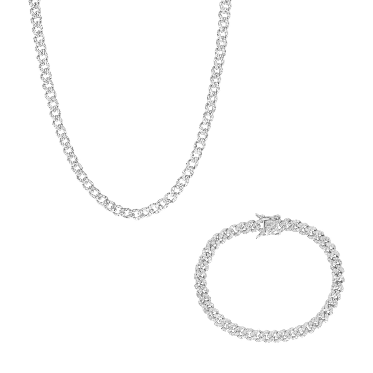 SILVER MISS DONATELLA JEWELRY SET