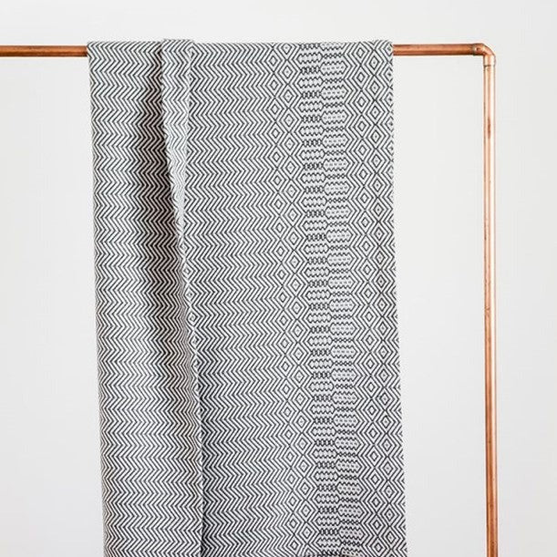 Rhythm Charcoal Throw