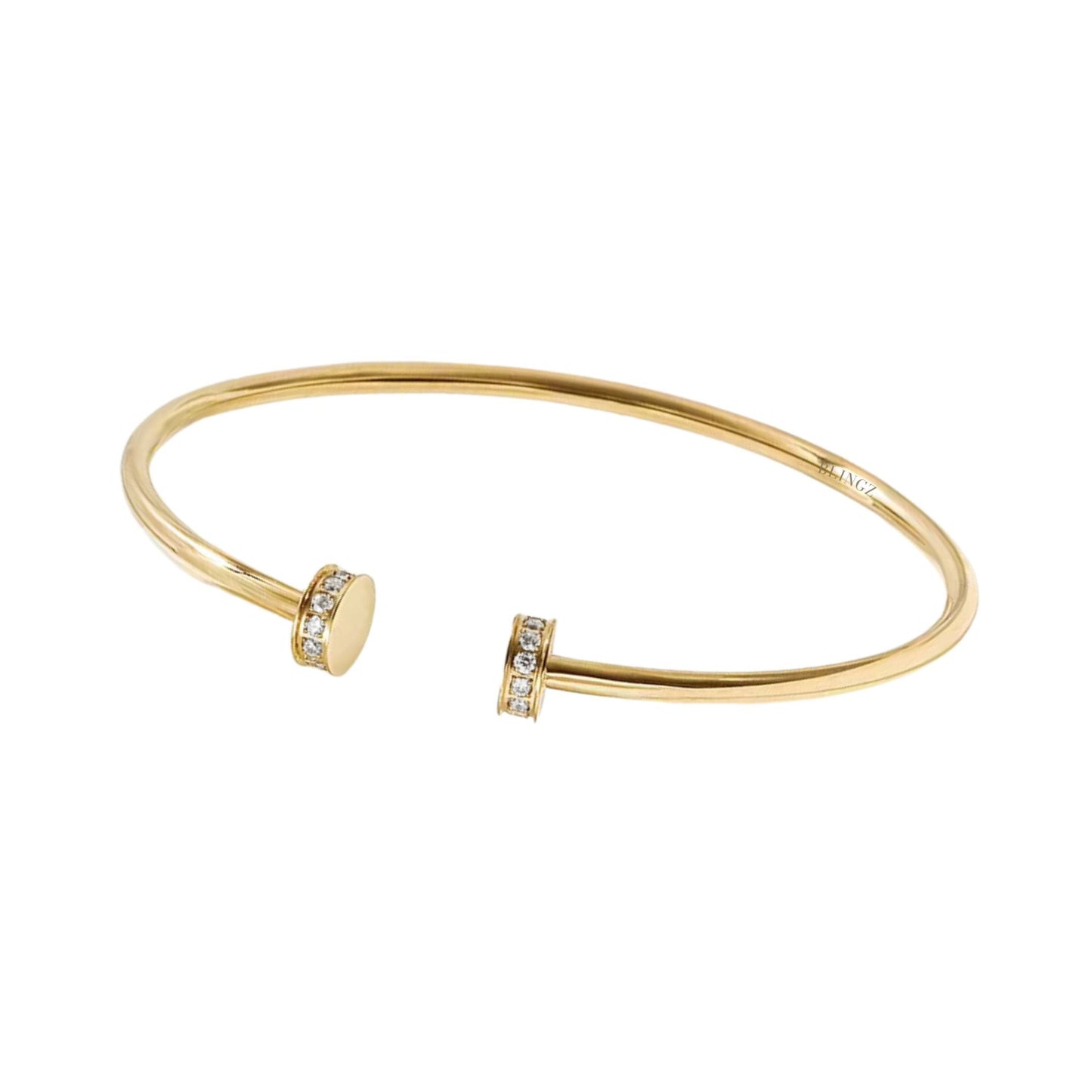 Raye Everyday Bangle - Gold