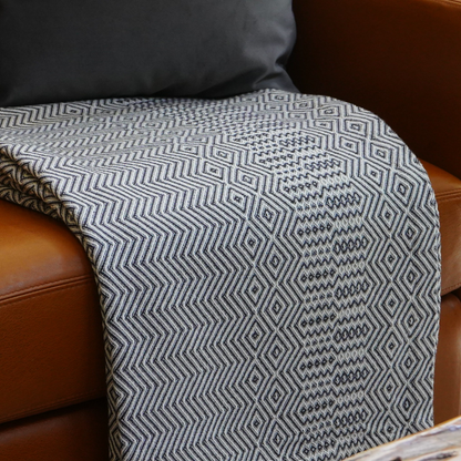 Rhythm Charcoal Throw