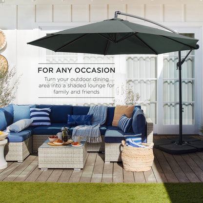 Offset Hanging Patio Umbrella - 10ft