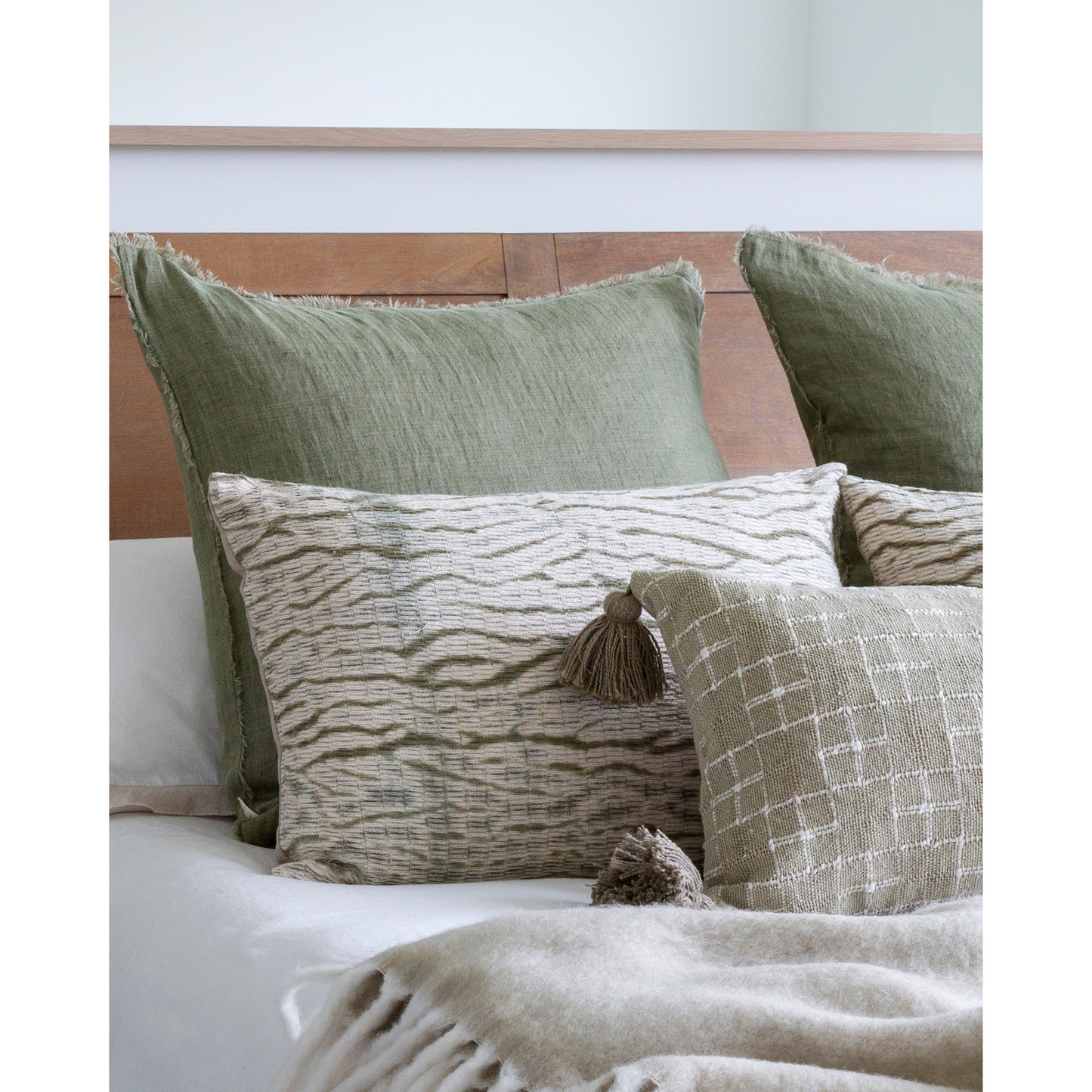 Lichen Woven Pillow