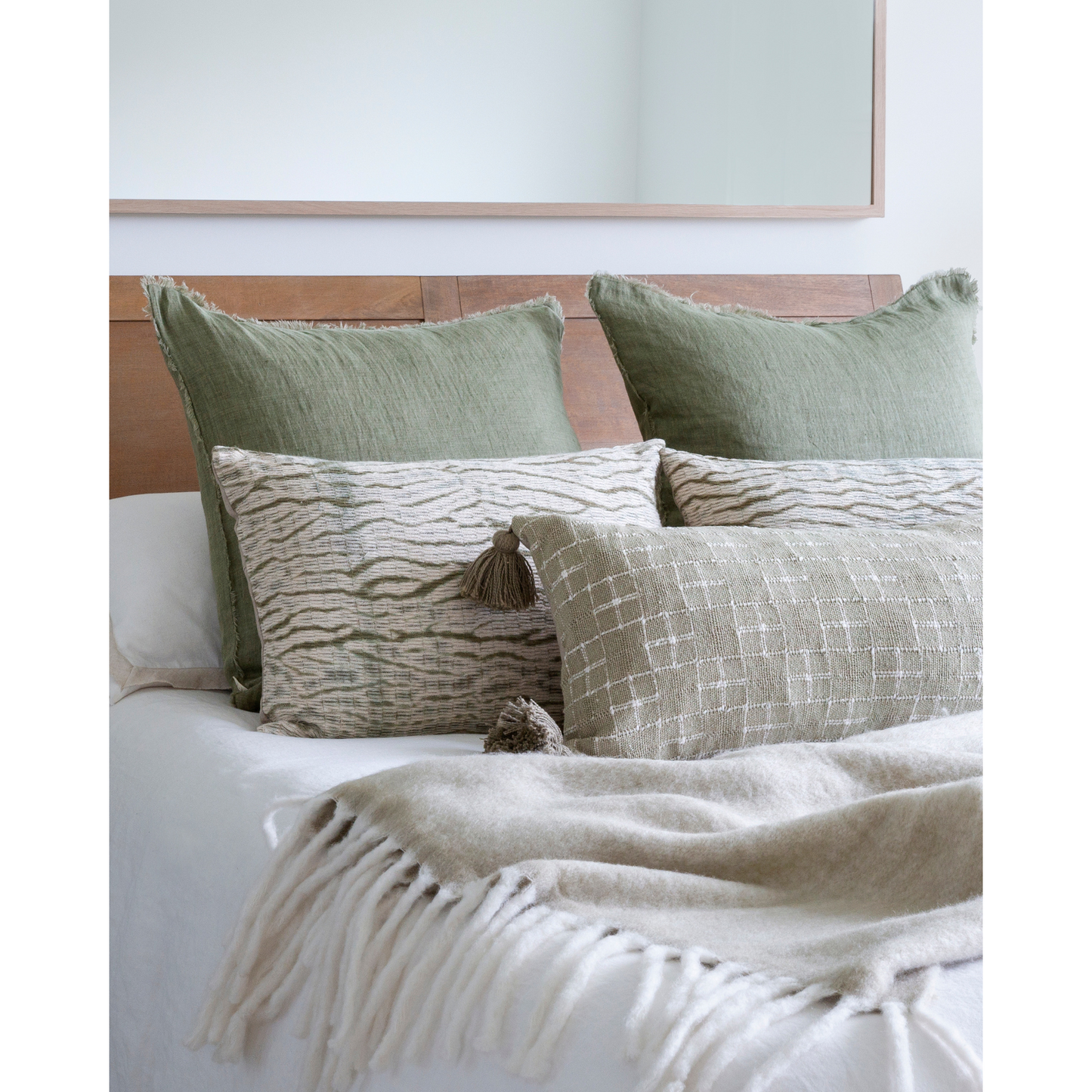 Lichen Woven Pillow