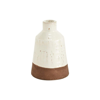 Duet Round Stoneware Vase