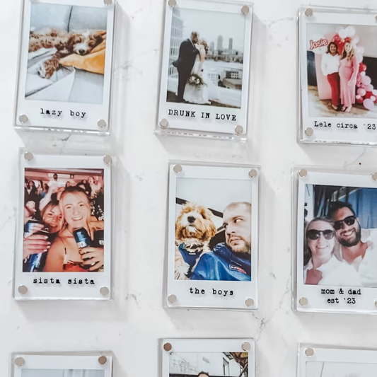 Magnetic Polaroid Frames