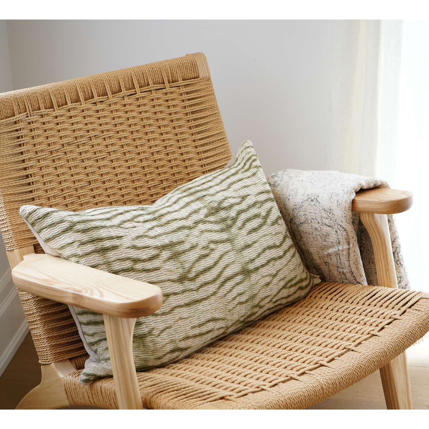 Lichen Woven Pillow