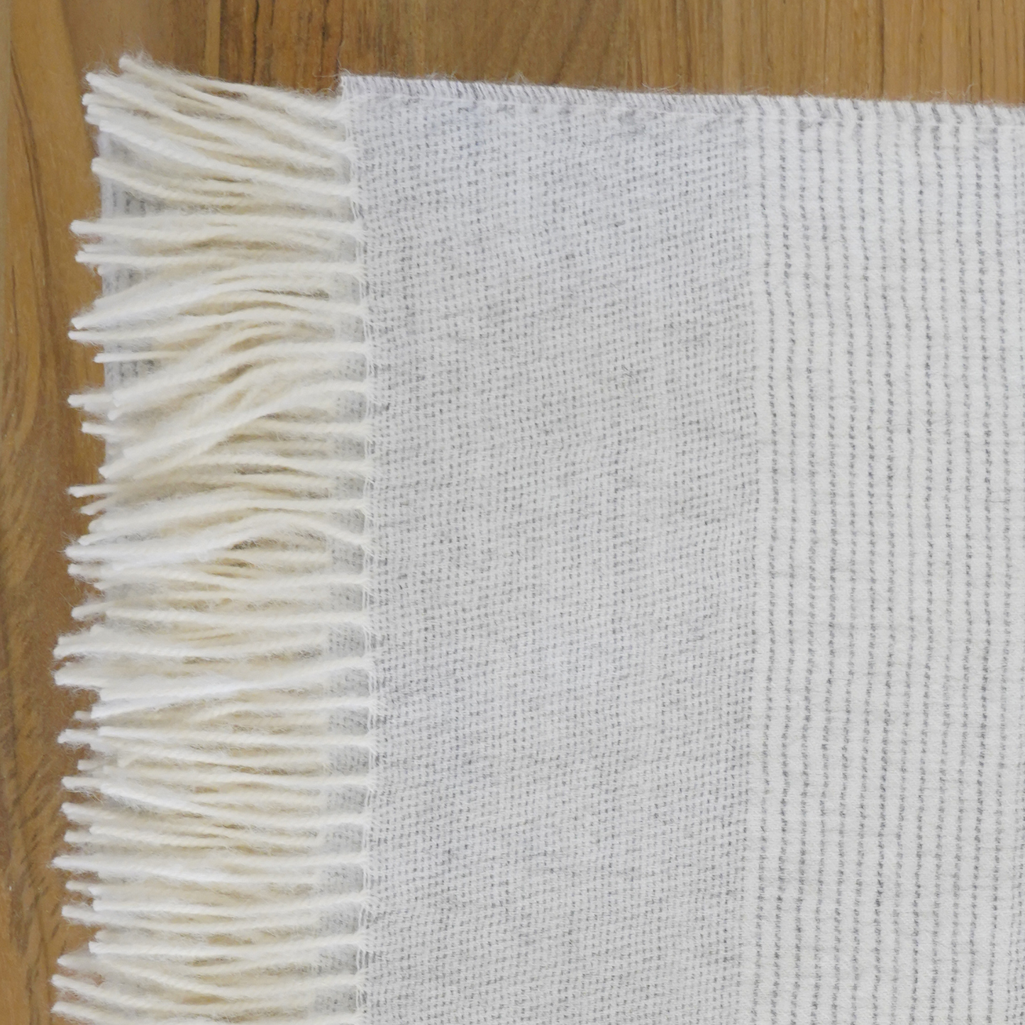 Brie Striped Alpaca Throw