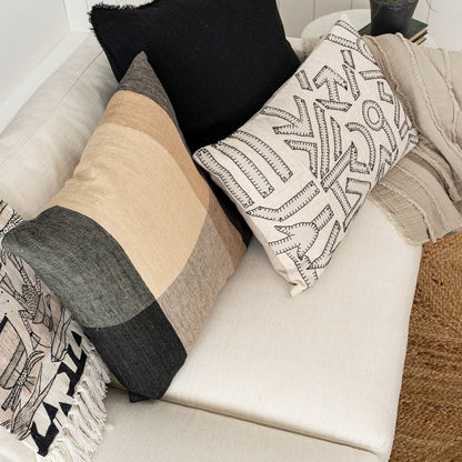 Tartan Linen Pillow