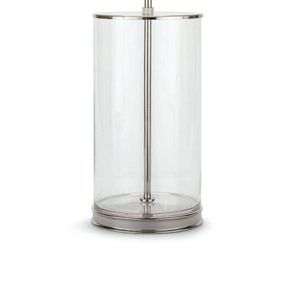 Coastal Living Magelian Glass Table Lamp - Polished Nickel